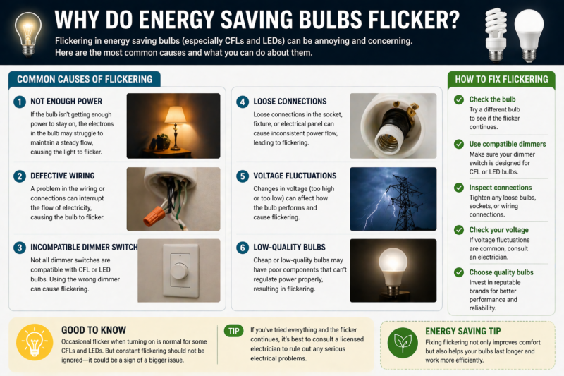 Why Do Energy Saving Bulbs Flicker