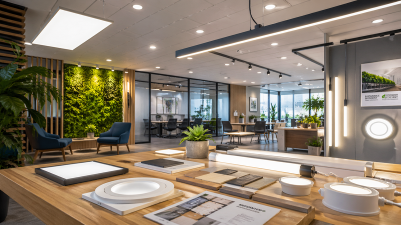 Top Energy-Efficient Commercial Lighting Brands