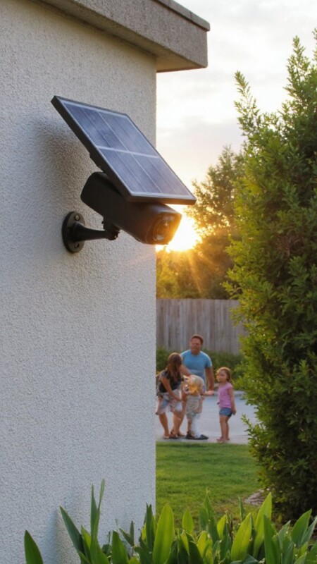 solar powered surveillance benefits